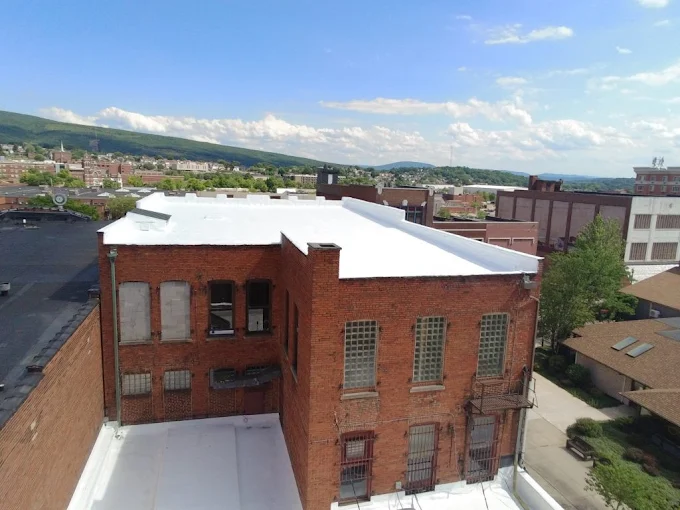 Recently completed commercial roofing project by Chellino Commercial Roofing showcasing quality installation and materials